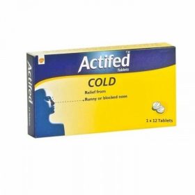 ACTIFED COLD 12 TABLETS