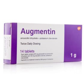 Augmentin (Amoxicillin/Clavulanic Acid) 1G Tabs x14