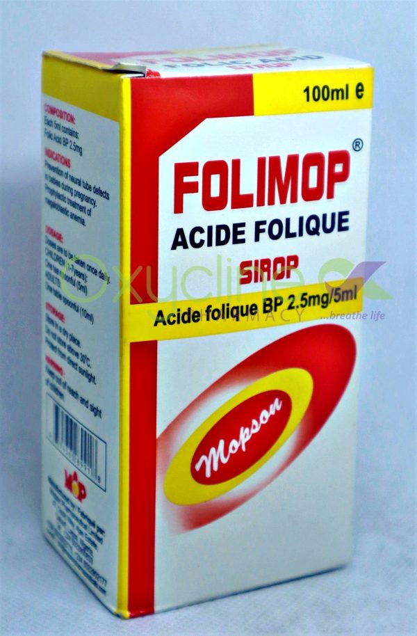 Folimop Folic Acid 100Ml (Mopson)