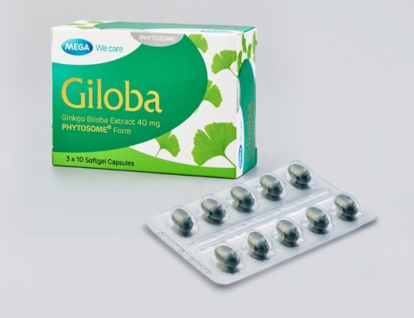 Giloba Ginkgo Biloba Extract 40mg Phytosome form