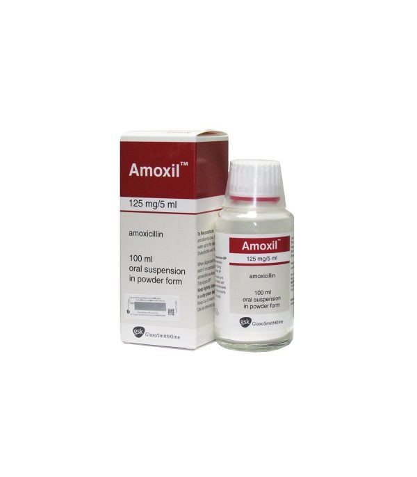 Amoxil 125mg/5ml Suspension