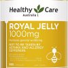 Healthy Care Royal Jelly 1000 365 Capsules Supplements Made in Australia